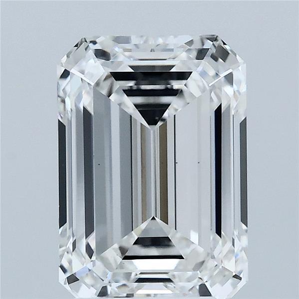 3.00 Carat Emerald Shaped, Ideal Cut, E Color, VS1 Clarity, IGI Certified Lab Grown Diamond