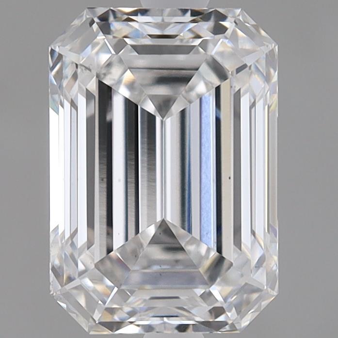 1.40 Carat Emerald Shaped, Ideal Cut, D Color, VS1 Clarity, IGI Certified Lab Grown Diamond