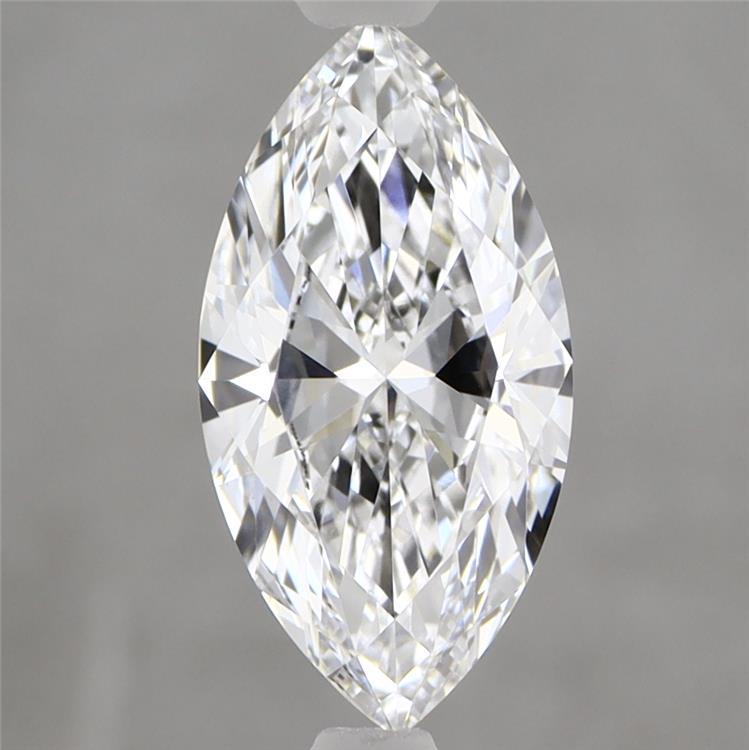 1.50 Carat Marquise Shaped, Ideal Cut, D Color, VVS2 Clarity, IGI Certified Lab Grown Diamond