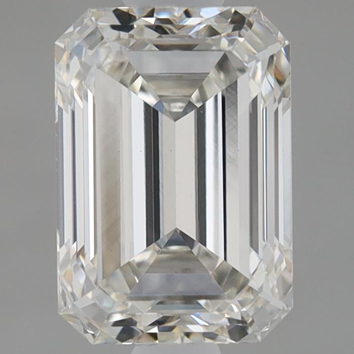 0.94 Carat Emerald Shaped, Ideal Cut, G Color, VVS2 Clarity, IGI Certified Lab Grown Diamond