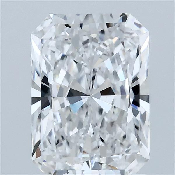 1.52 Carat Radiant Shaped, Ideal Cut, D Color, VS1 Clarity, IGI Certified Lab Grown Diamond
