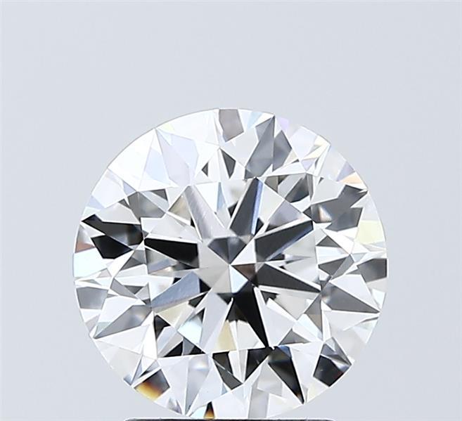 2.03 Carat Round Shaped, Ideal Cut, E Color, VVS2 Clarity, IGI Certified Lab Grown Diamond