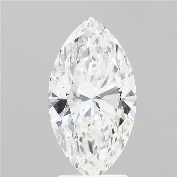 3.06 Carat Marquise Shaped, Ideal Cut, E Color, VVS1 Clarity, IGI Certified Lab Grown Diamond