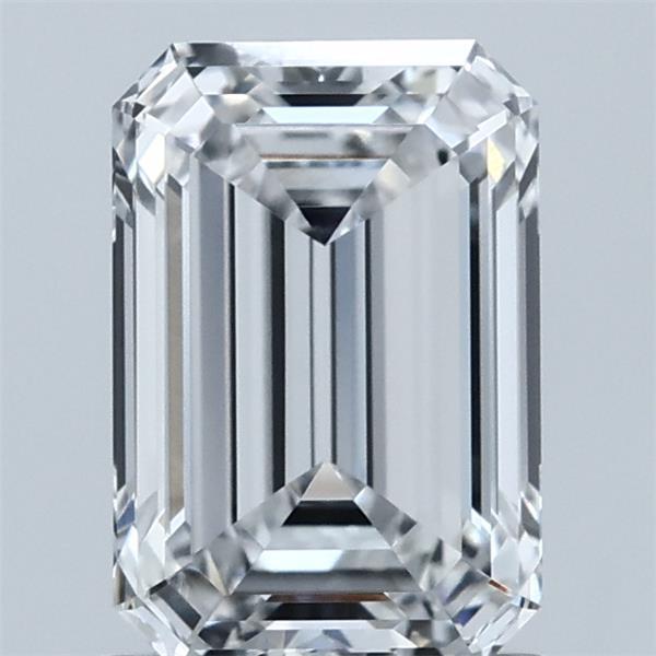 1.59 Carat Emerald Shaped, Ideal Cut, E Color, VVS1 Clarity, IGI Certified Lab Grown Diamond
