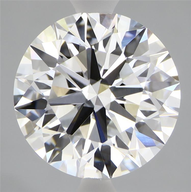 3.10 Carat Round Shaped, Ideal Cut, E Color, VVS2 Clarity, IGI Certified Lab Grown Diamond
