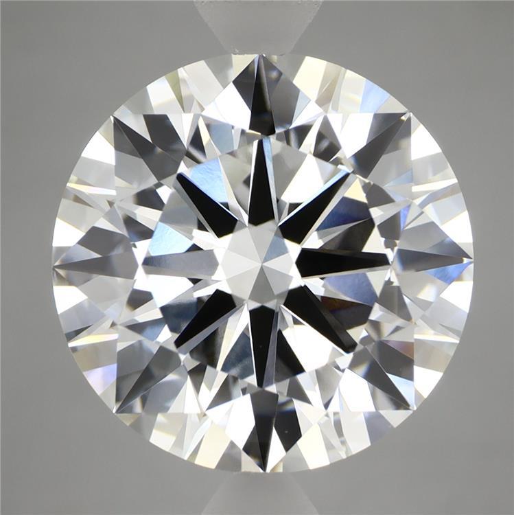 8.06 Carat Round Shaped, Ideal Cut, F Color, VVS2 Clarity, IGI Certified Lab Grown Diamond