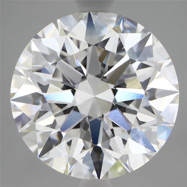 5.11 Carat Round Shaped, Ideal Cut, F Color, VVS2 Clarity, IGI Certified Lab Grown Diamond