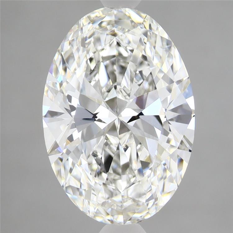 3.01 Carat Oval Shaped, Ideal Cut, F Color, VVS2 Clarity, IGI Certified Lab Grown Diamond