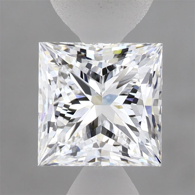 1.49 Carat Princess Shaped, Ideal Cut, D Color, VVS2 Clarity, IGI Certified Lab Grown Diamond
