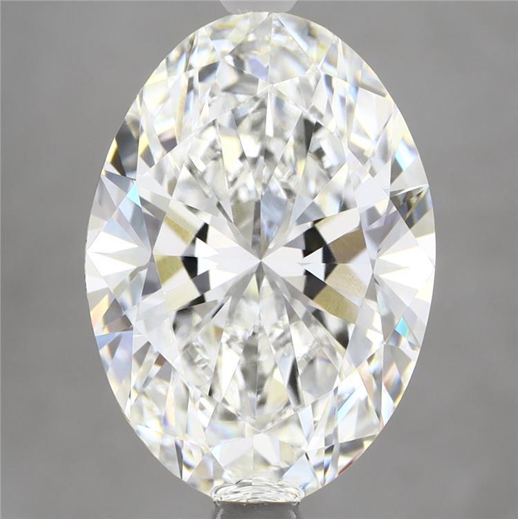 5.80 Carat Oval Shaped, Ideal Cut, E Color, VVS2 Clarity, IGI Certified Lab Grown Diamond