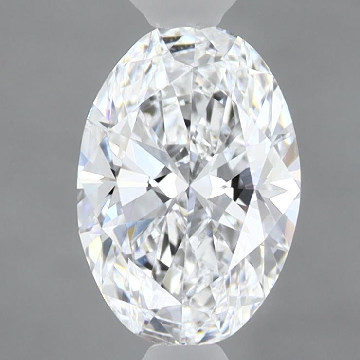 1.05 Carat Oval Shaped, Ideal Cut, D Color, VVS2 Clarity, IGI Certified Lab Grown Diamond