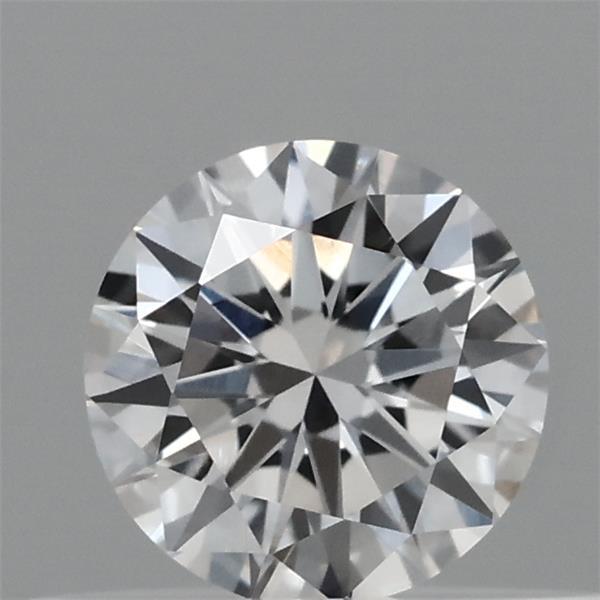 0.38 Carat Round Shaped, Excellent Cut, D Color, VVS2 Clarity, IGI Certified Lab Grown Diamond
