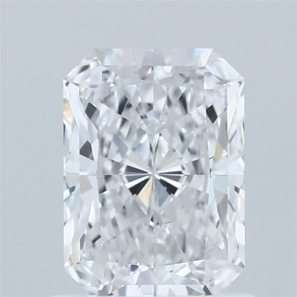 1.03 Carat Radiant Shaped, Ideal Cut, D Color, VVS2 Clarity, IGI Certified Lab Grown Diamond