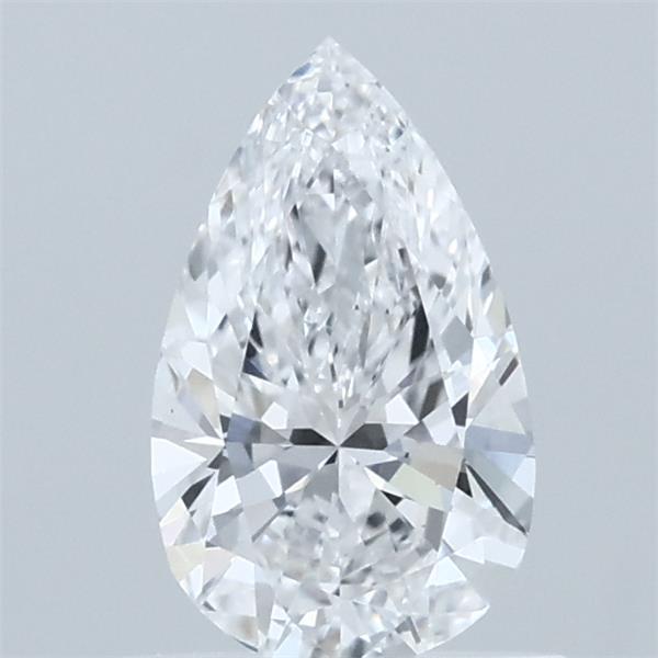 0.70 Carat Pear Shaped, Ideal Cut, D Color, VS1 Clarity, IGI Certified Lab Grown Diamond
