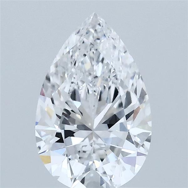 1.10 Carat Pear Shaped, Ideal Cut, D Color, VVS2 Clarity, IGI Certified Lab Grown Diamond