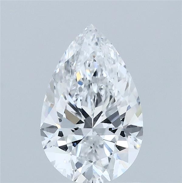 1.00 Carat Pear Shaped, Ideal Cut, D Color, VS1 Clarity, IGI Certified Lab Grown Diamond
