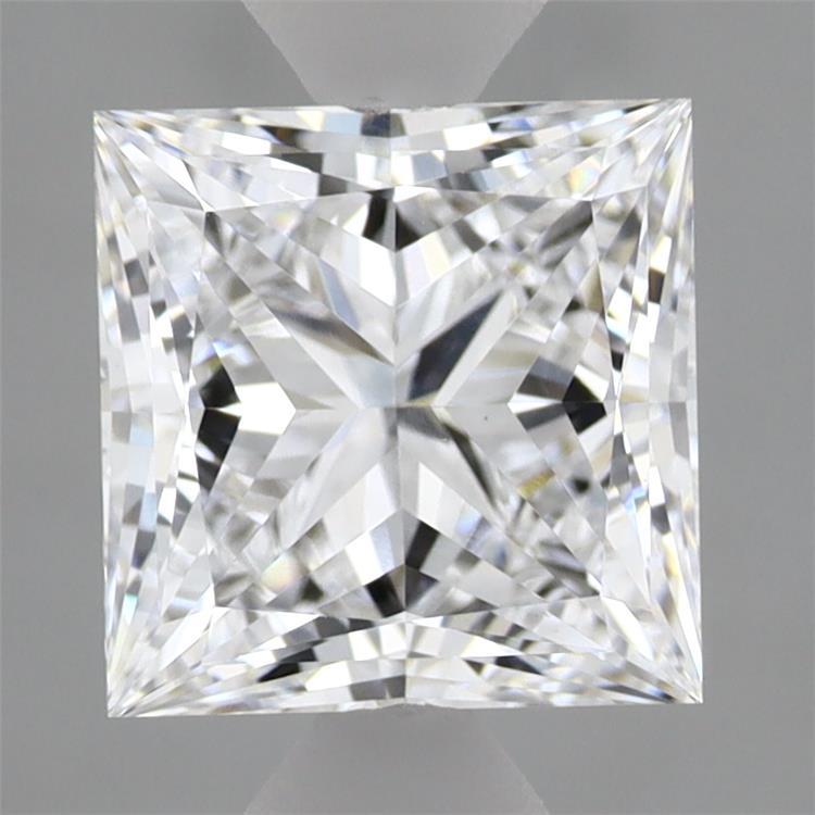 2.08 Carat Princess Shaped, Excellent Cut, D Color, VVS2 Clarity, IGI Certified Lab Grown Diamond