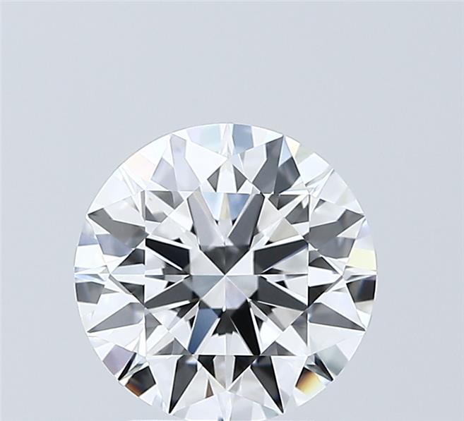 2.03 Carat Round Shaped, Ideal Cut, D Color, VVS2 Clarity, IGI Certified Lab Grown Diamond