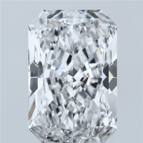 4.01 Carat Radiant Shaped, Ideal Cut, E Color, VVS1 Clarity, IGI Certified Lab Grown Diamond