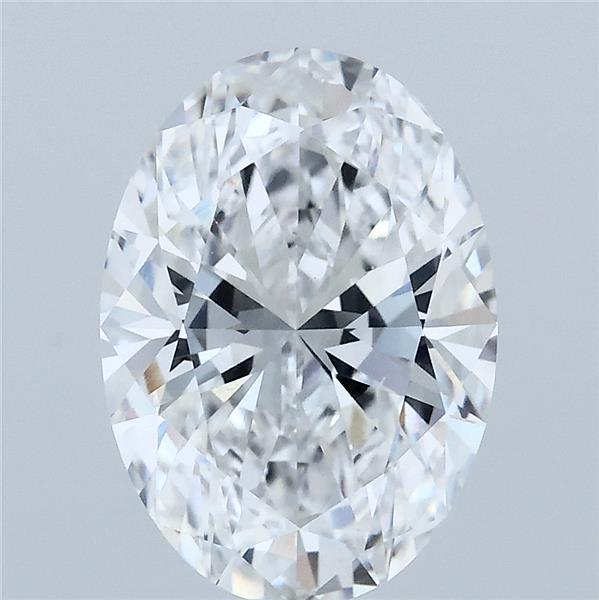 2.71 Carat Oval Shaped, Ideal Cut, D Color, VVS2 Clarity, IGI Certified Lab Grown Diamond