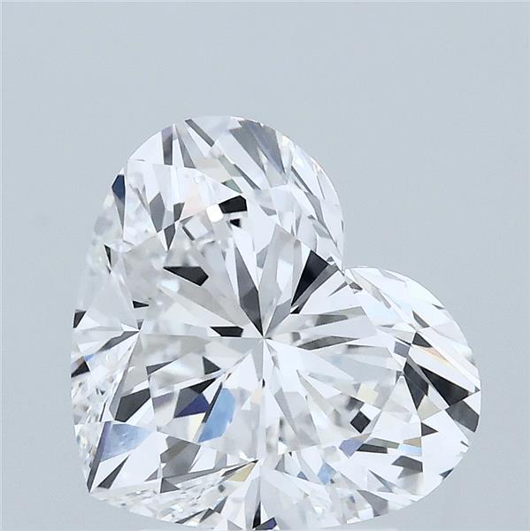 3.01 Carat Heart Shaped, Ideal Cut, D Color, VVS2 Clarity, IGI Certified Lab Grown Diamond