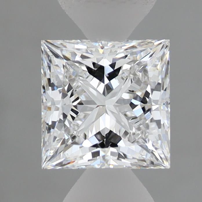 1.08 Carat Princess Shaped, Ideal Cut, D Color, VVS2 Clarity, IGI Certified Lab Grown Diamond