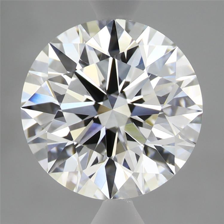 3.21 Carat Round Shaped, Excellent Cut, G Color, VVS2 Clarity, IGI Certified Lab Grown Diamond