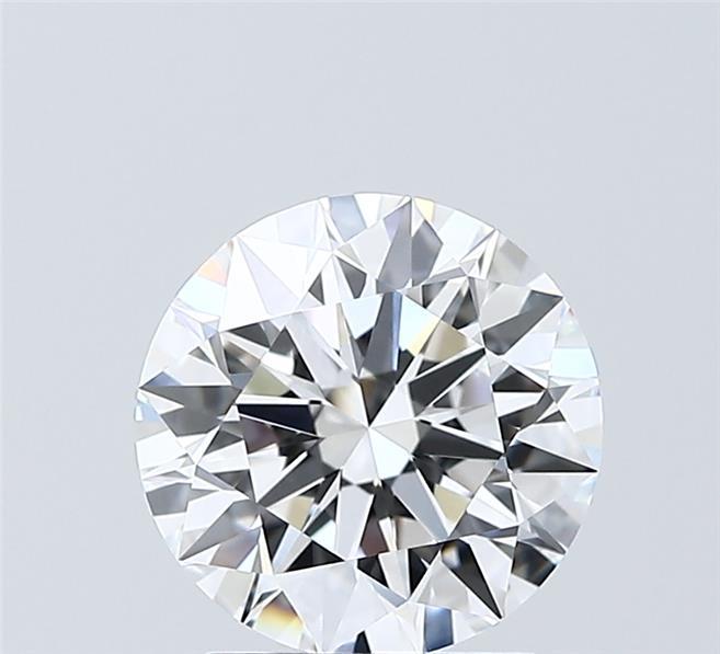 2.05 Carat Round Shaped, Ideal Cut, D Color, VVS2 Clarity, IGI Certified Lab Grown Diamond