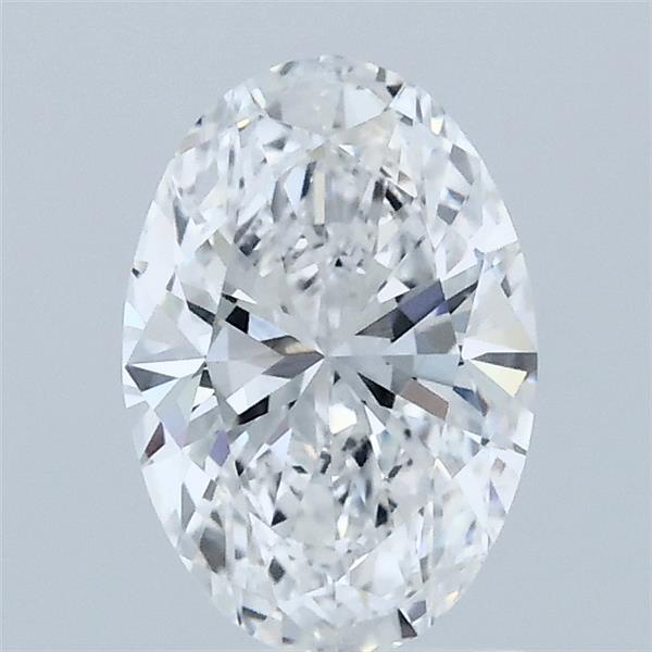 1.06 Carat Oval Shaped, Ideal Cut, D Color, VVS2 Clarity, IGI Certified Lab Grown Diamond