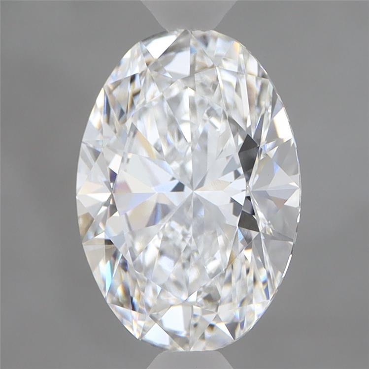2.10 Carat Oval Shaped, Ideal Cut, D Color, VVS2 Clarity, IGI Certified Lab Grown Diamond