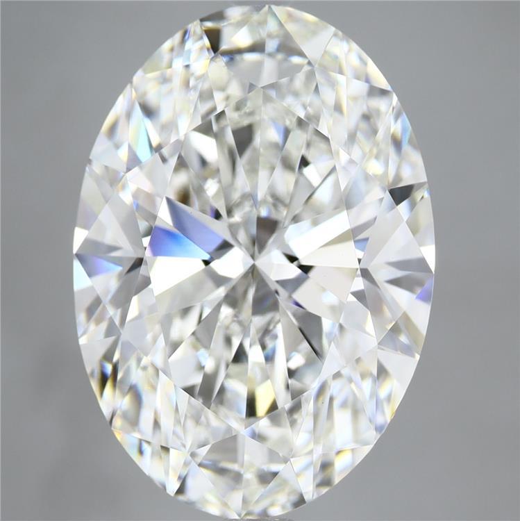 10.08 Carat Oval Shaped, Ideal Cut, F Color, VVS2 Clarity, IGI Certified Lab Grown Diamond