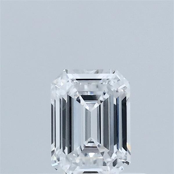 0.52 Carat Emerald Shaped, Ideal Cut, D Color, VVS1 Clarity, IGI Certified Lab Grown Diamond