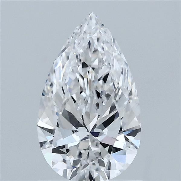 1.05 Carat Pear Shaped, Ideal Cut, D Color, VVS2 Clarity, IGI Certified Lab Grown Diamond