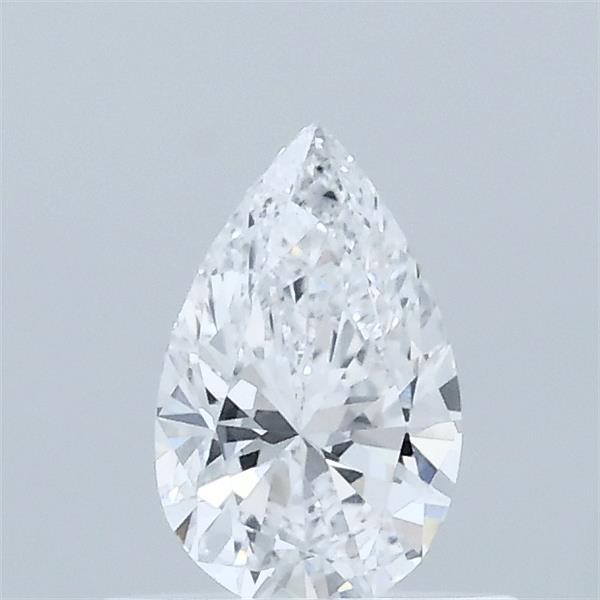 0.50 Carat Pear Shaped, Excellent Cut, D Color, VVS2 Clarity, IGI Certified Lab Grown Diamond