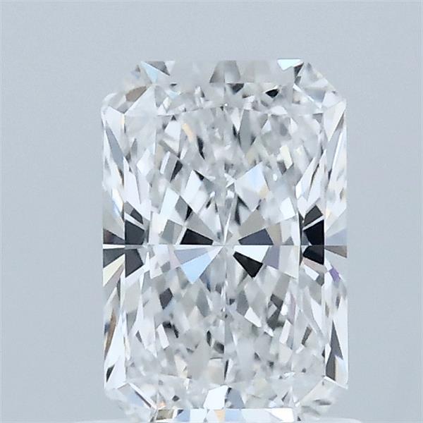 1.05 Carat Radiant Shaped, Ideal Cut, E Color, VVS2 Clarity, IGI Certified Lab Grown Diamond