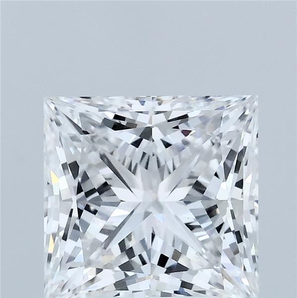3.01 Carat Princess Shaped, Ideal Cut, E Color, VS1 Clarity, IGI Certified Lab Grown Diamond