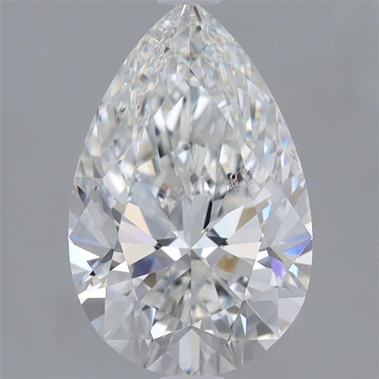 2.27 Carat Pear Shaped, Ideal Cut, F Color, SI1 Clarity, IGI Certified Lab Grown Diamond