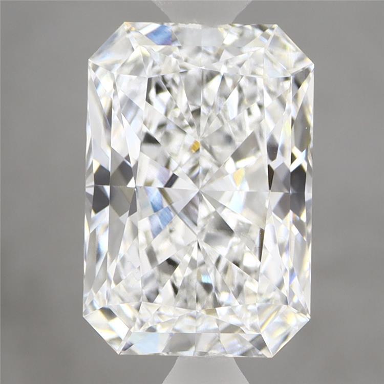 3.46 Carat Radiant Shaped, Excellent Cut, E Color, VS1 Clarity, IGI Certified Lab Grown Diamond