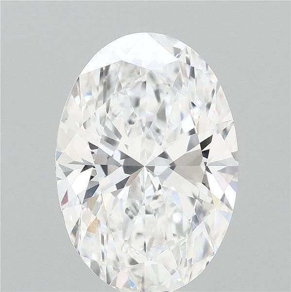 3.72 Carat Oval Shaped, Ideal Cut, D Color, VVS1 Clarity, IGI Certified Lab Grown Diamond