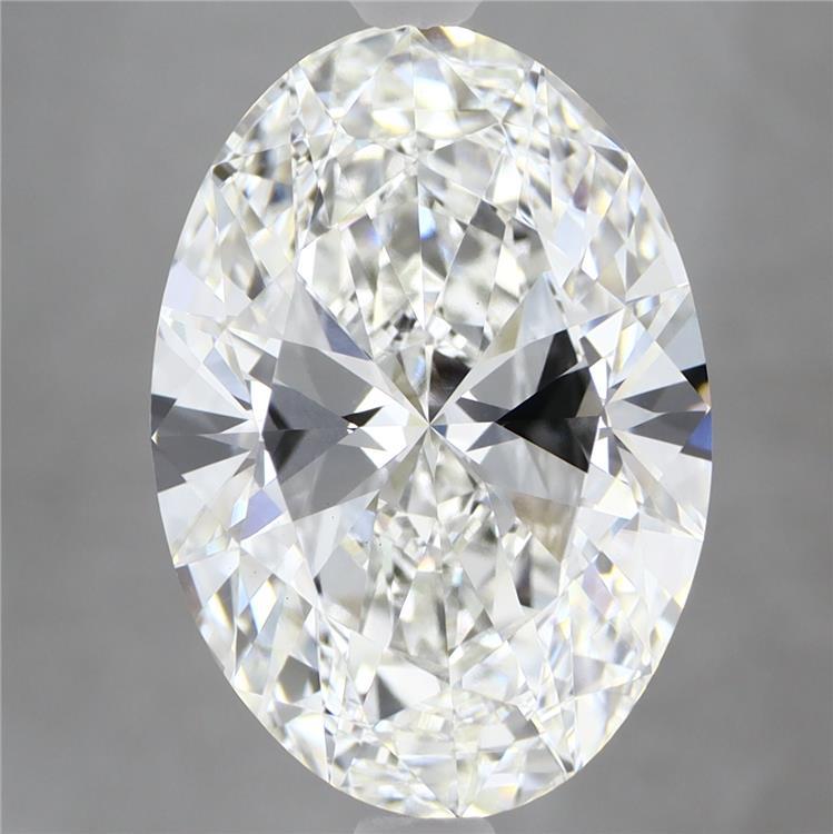 6.09 Carat Oval Shaped, Ideal Cut, F Color, VS1 Clarity, IGI Certified Lab Grown Diamond