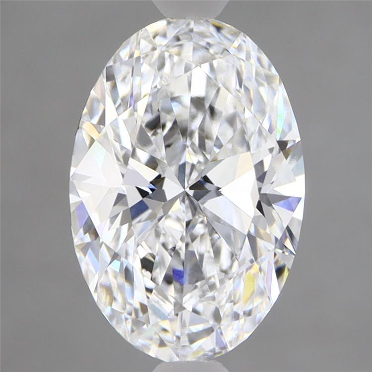 2.19 Carat Oval Shaped, Ideal Cut, D Color, VVS2 Clarity, IGI Certified Lab Grown Diamond