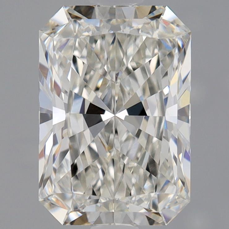 1.51 Carat Radiant Shaped, Ideal Cut, G Color, VVS2 Clarity, IGI Certified Lab Grown Diamond