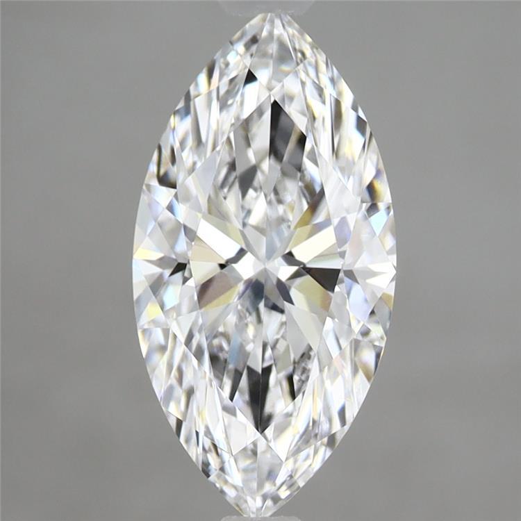 1.91 Carat Marquise Shaped, Ideal Cut, D Color, VVS2 Clarity, IGI Certified Lab Grown Diamond