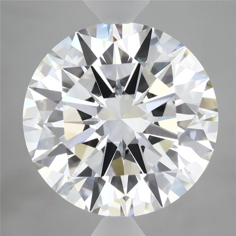 6.00 Carat Round Shaped, Excellent Cut, F Color, VVS2 Clarity, IGI Certified Lab Grown Diamond