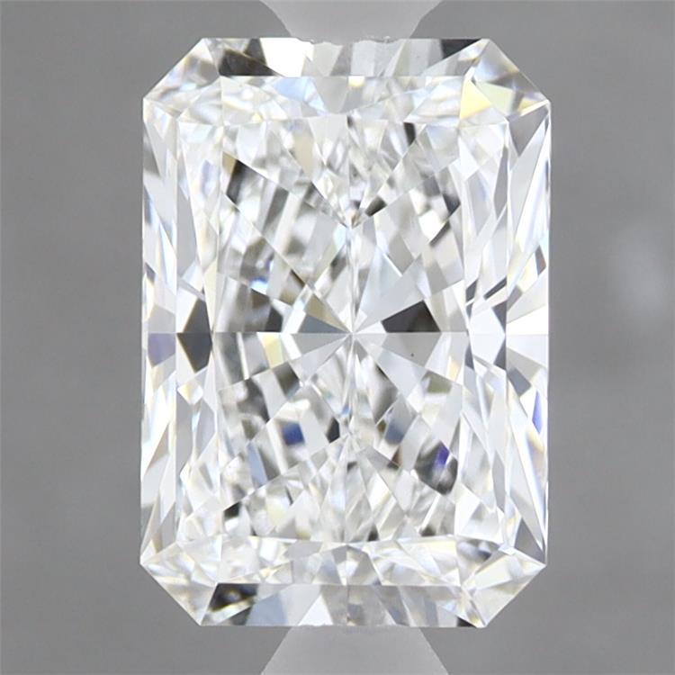 1.83 Carat Radiant Shaped, Ideal Cut, D Color, VS1 Clarity, IGI Certified Lab Grown Diamond