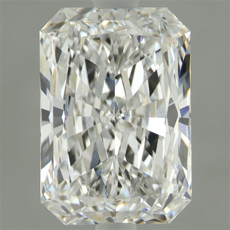 1.90 Carat Radiant Shaped, Excellent Cut, E Color, VVS2 Clarity, IGI Certified Lab Grown Diamond