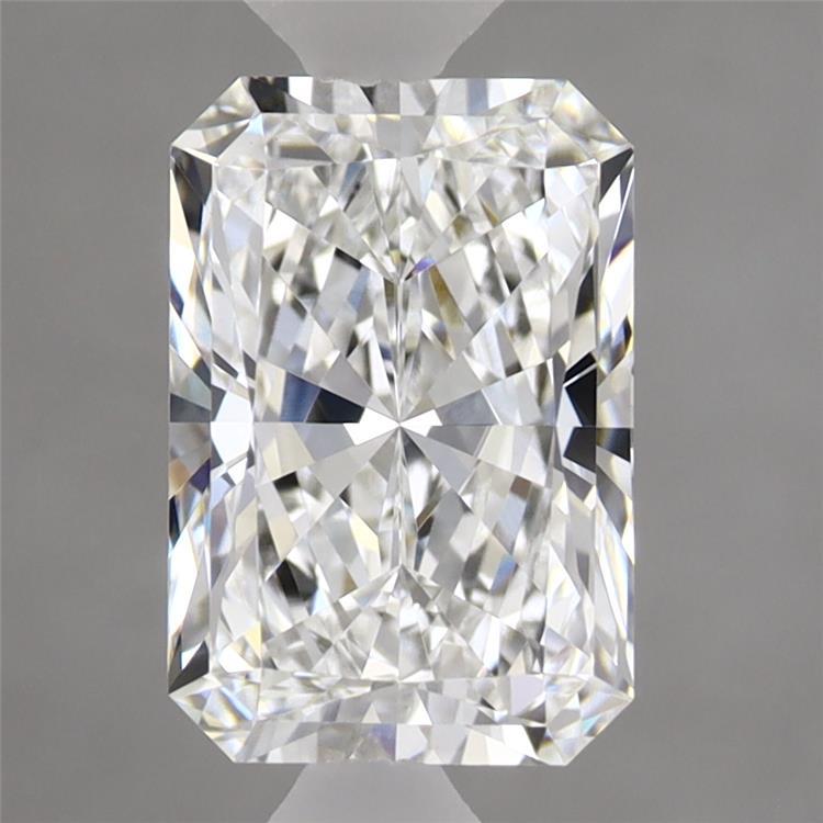 2.08 Carat Radiant Shaped, Ideal Cut, E Color, VVS2 Clarity, IGI Certified Lab Grown Diamond