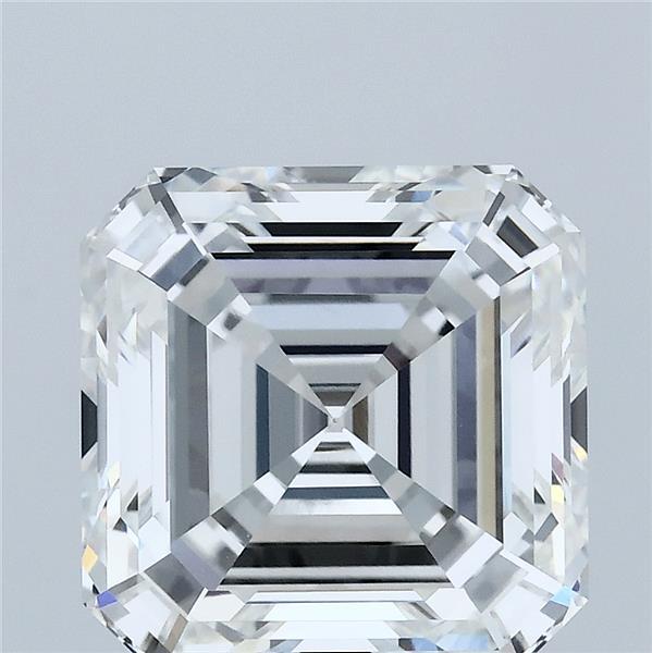 5.00 Carat Asscher Shaped, Ideal Cut, E Color, VVS2 Clarity, IGI Certified Lab Grown Diamond