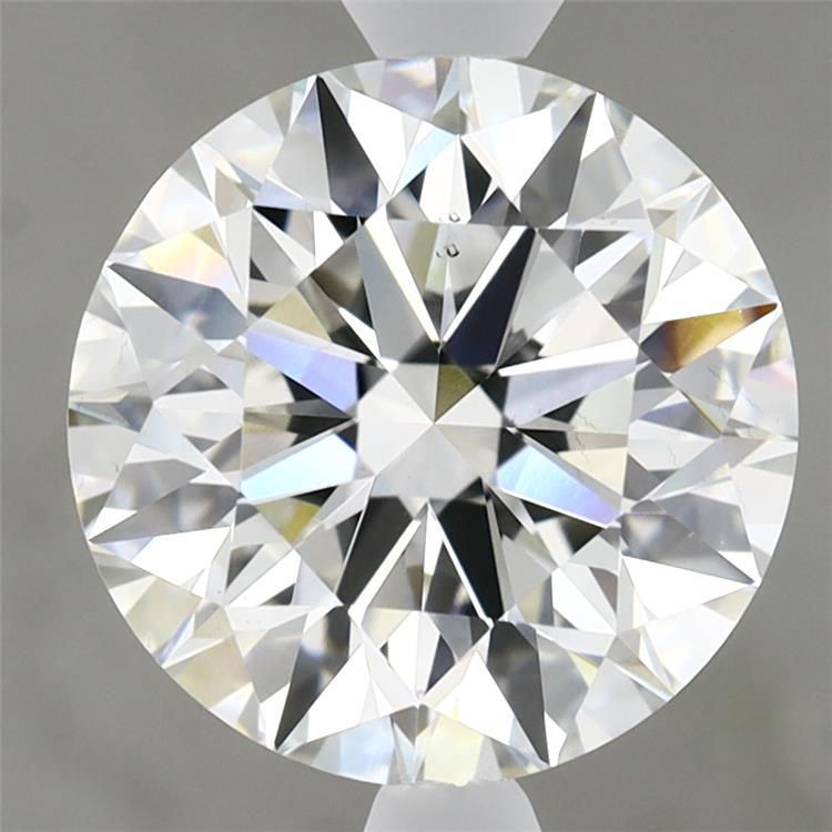 4.23 Carat Round Shaped, Excellent Cut, F Color, VS2 Clarity, IGI Certified Lab Grown Diamond