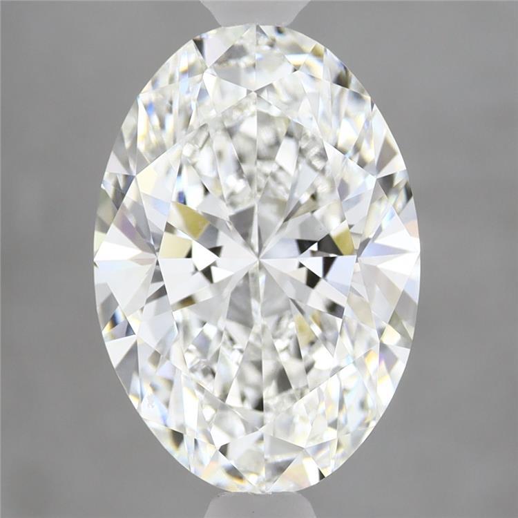 4.01 Carat Oval Shaped, Ideal Cut, E Color, VVS2 Clarity, IGI Certified Lab Grown Diamond